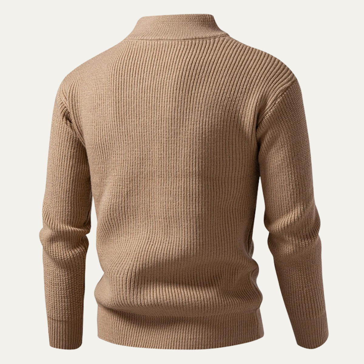 The Ashbury Men’s Stand Collar Half Zip Knit Sweater