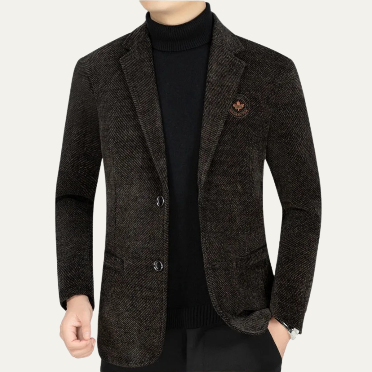 The Westvale Men’s Casual Winter Wool Blazer Jacket