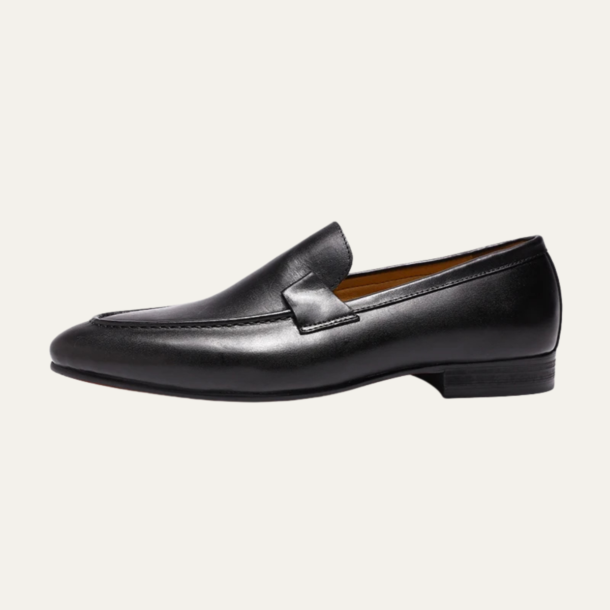 The Redstone Ridge Men's Handmade Business Faux Leather Dress Loafers