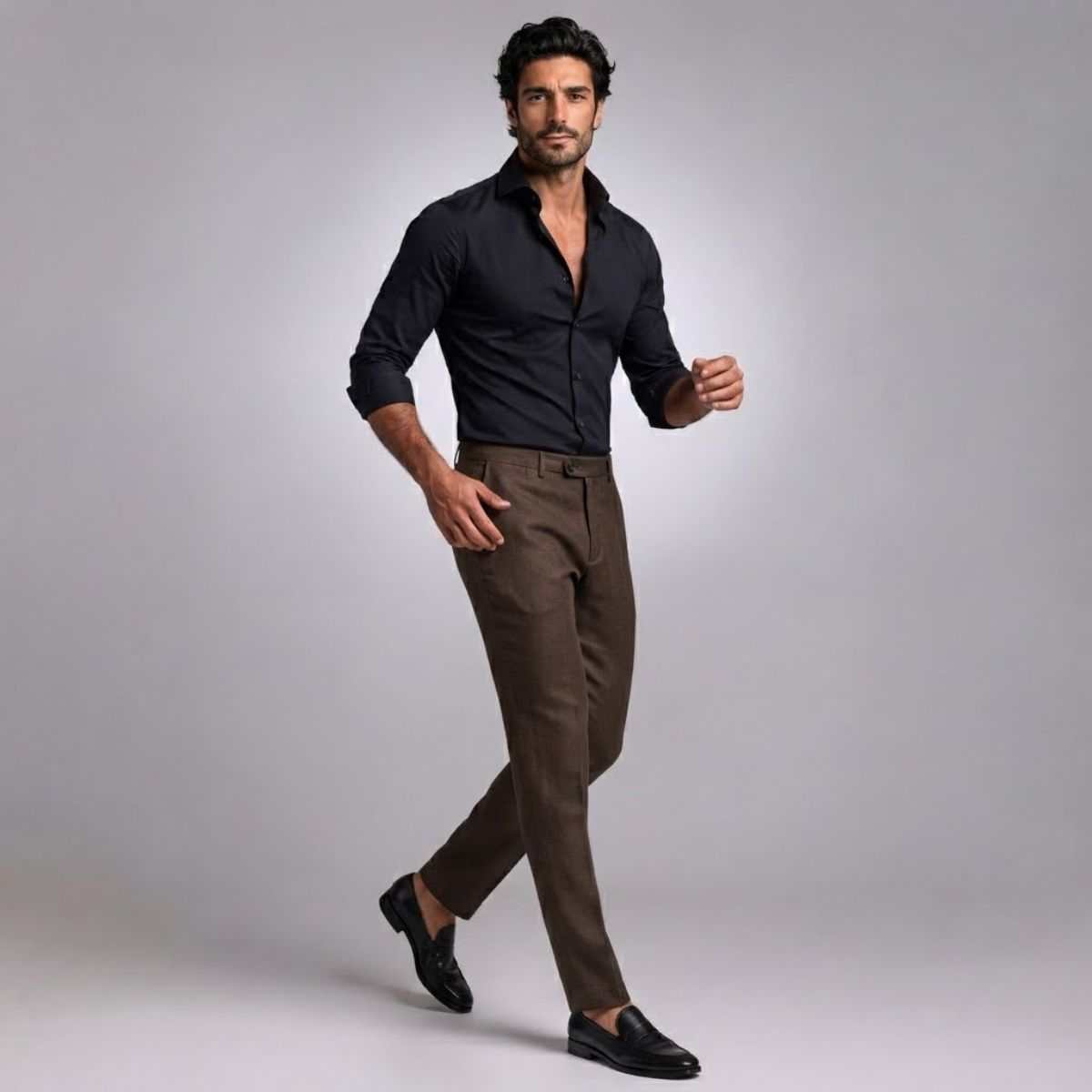 The Silverwood Men’s Casual Linen Dress Pants – Slim Fit