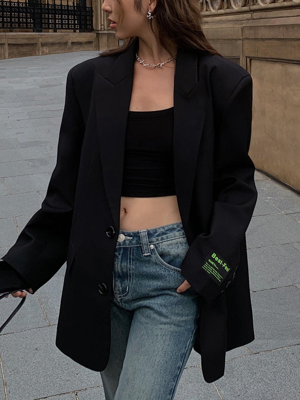Women's Relaxed Blazer for Layering