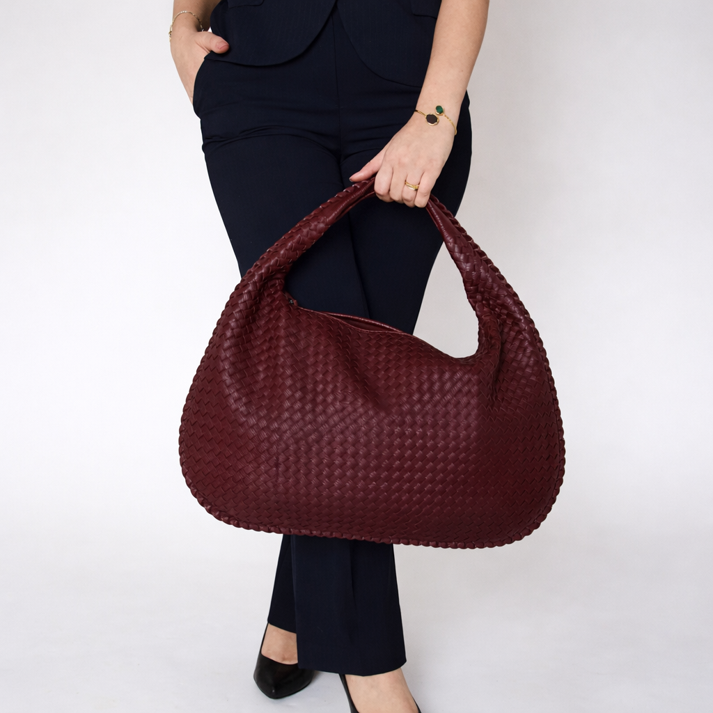 Paris Woven Tote Bag