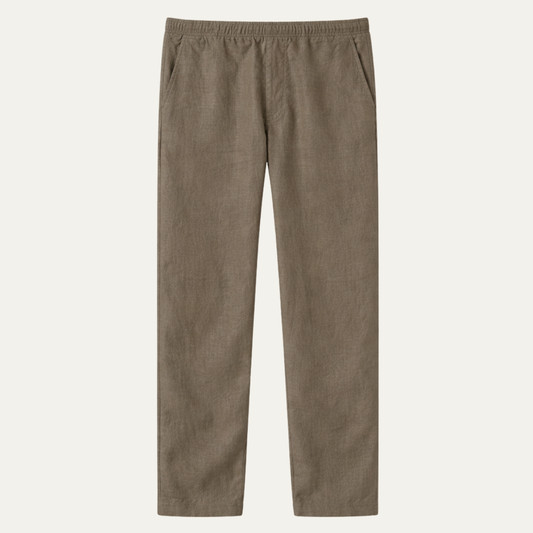 The Cambridge Men’s Lightweight Straight Leg Linen Pants