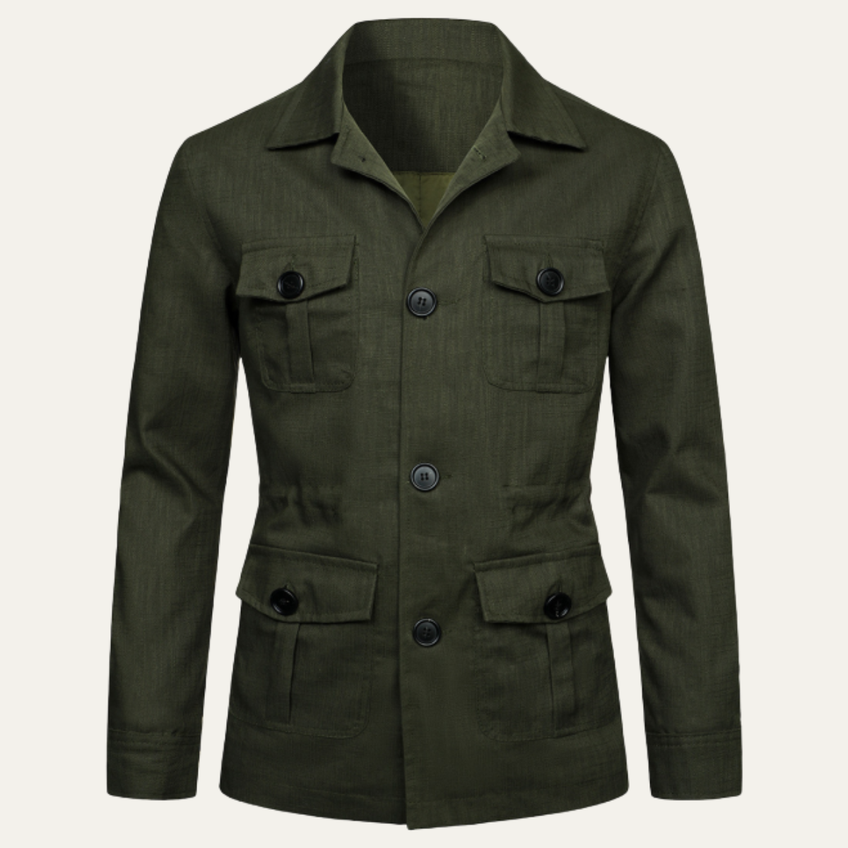 The Carrara Men’s Vintage Single Breasted Trench Coat