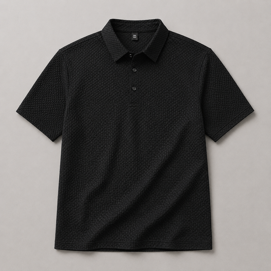 The Verbania Men's Trendy Knit Polo Shirt