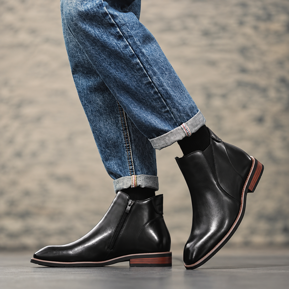 The Corte Madera Men’s Side Zip Chelsea Boots