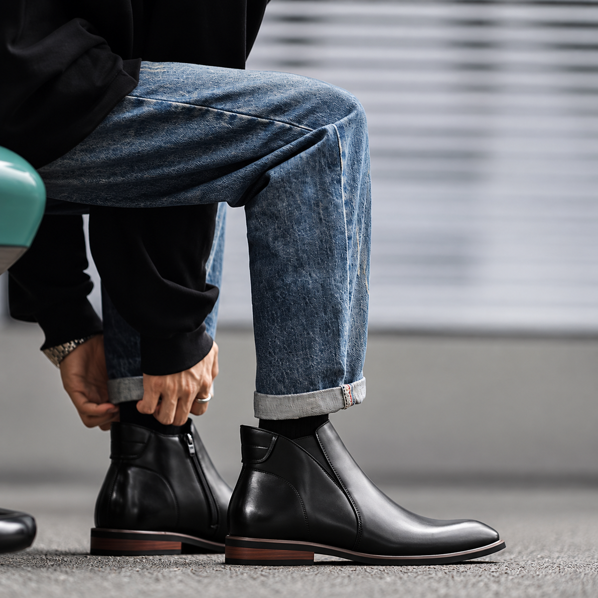 The Corte Madera Men’s Side Zip Chelsea Boots