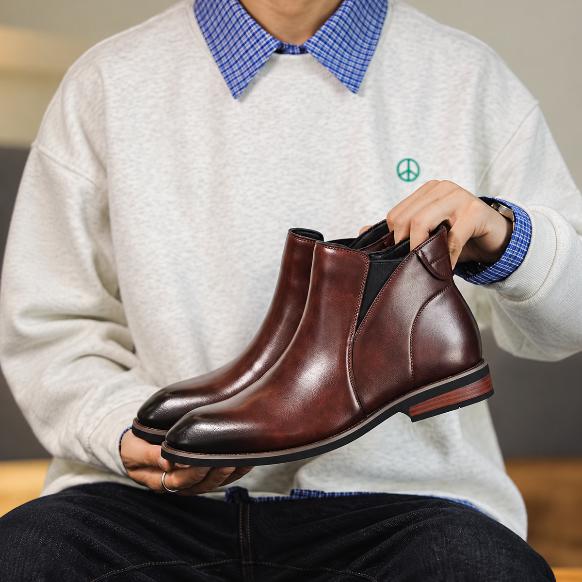 The Corte Madera Men’s Side Zip Chelsea Boots
