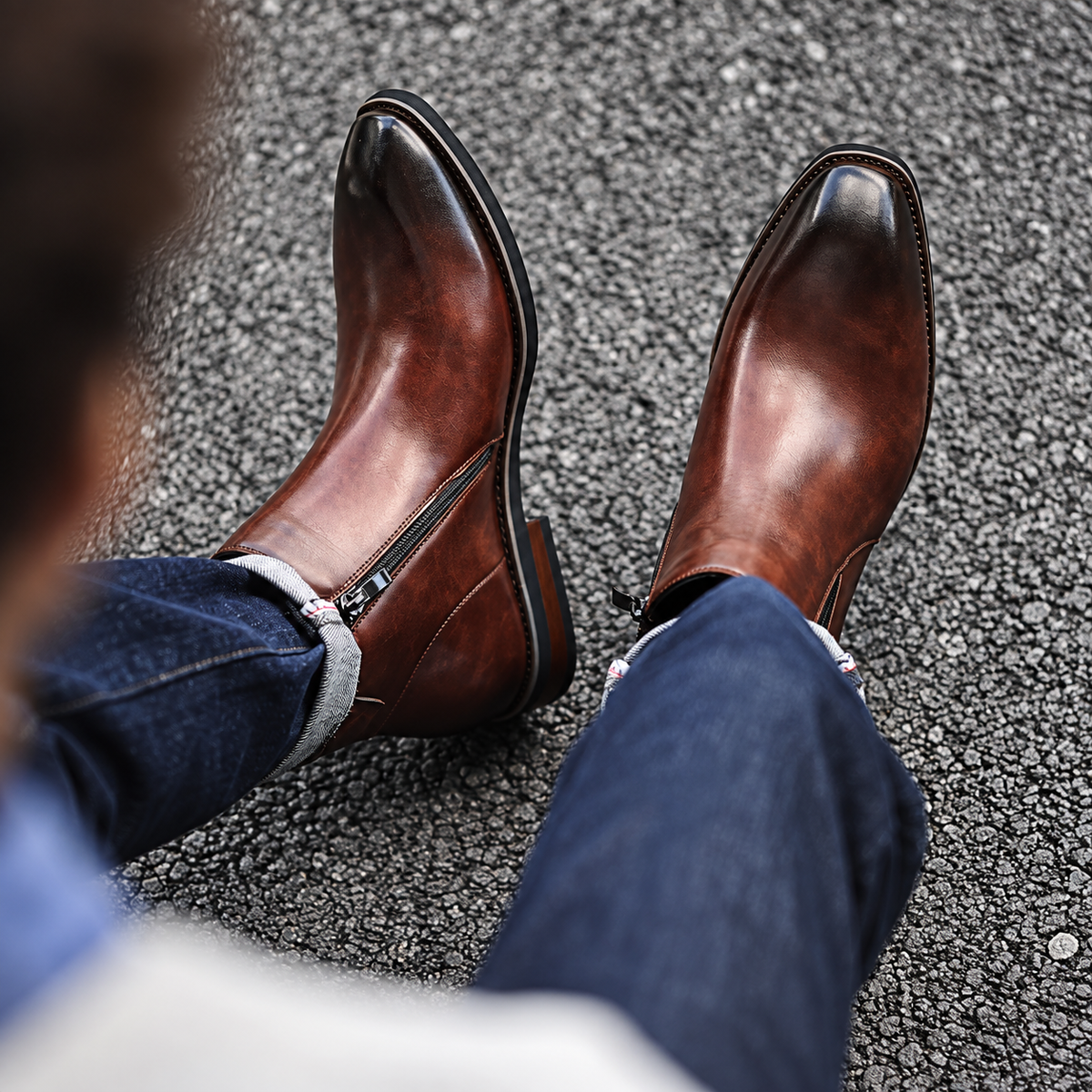 The Corte Madera Men’s Side Zip Chelsea Boots