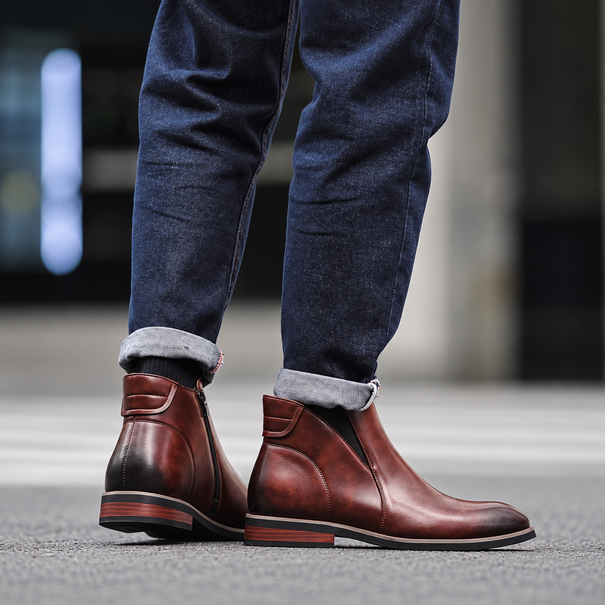 The Corte Madera Men’s Side Zip Chelsea Boots