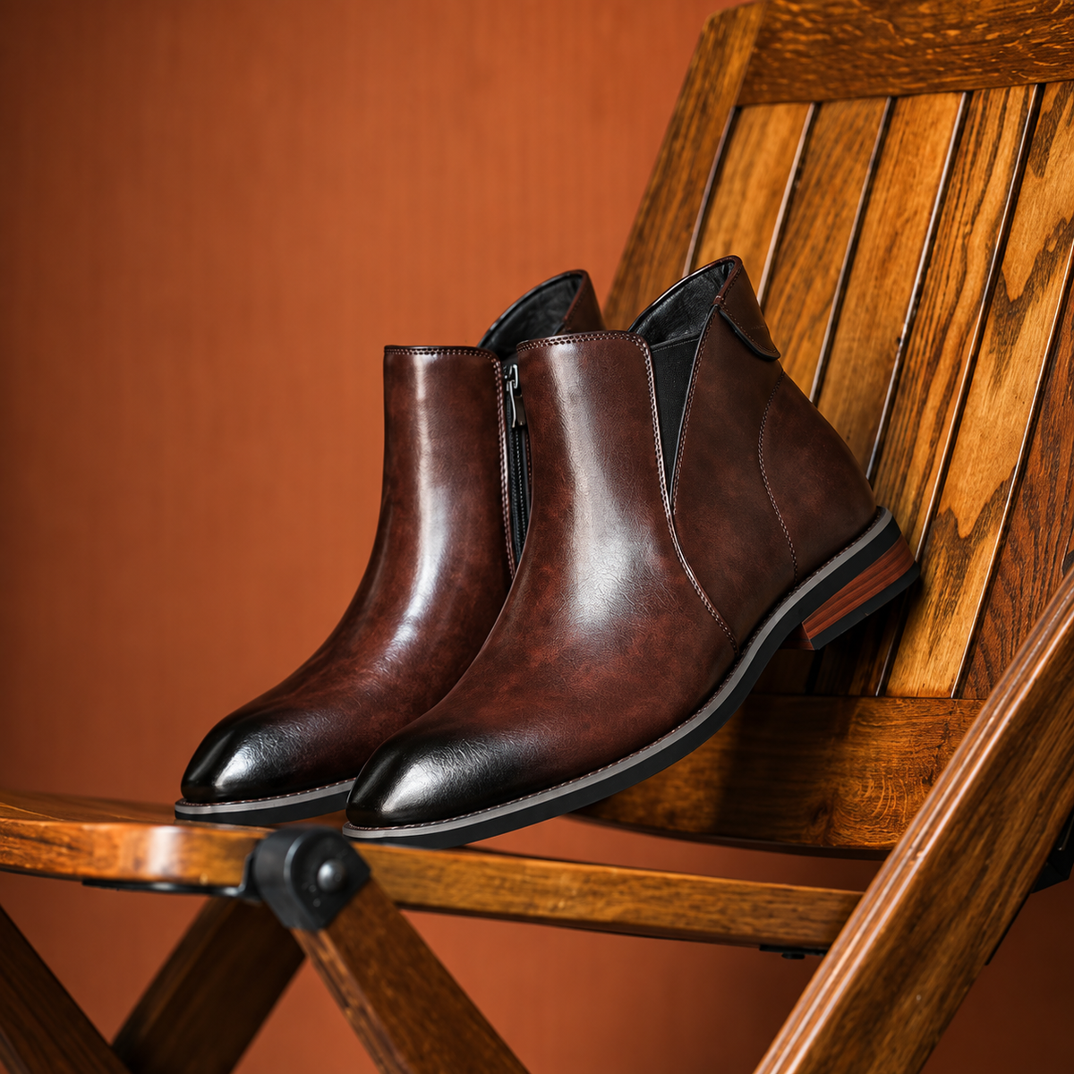 The Corte Madera Men’s Side Zip Chelsea Boots