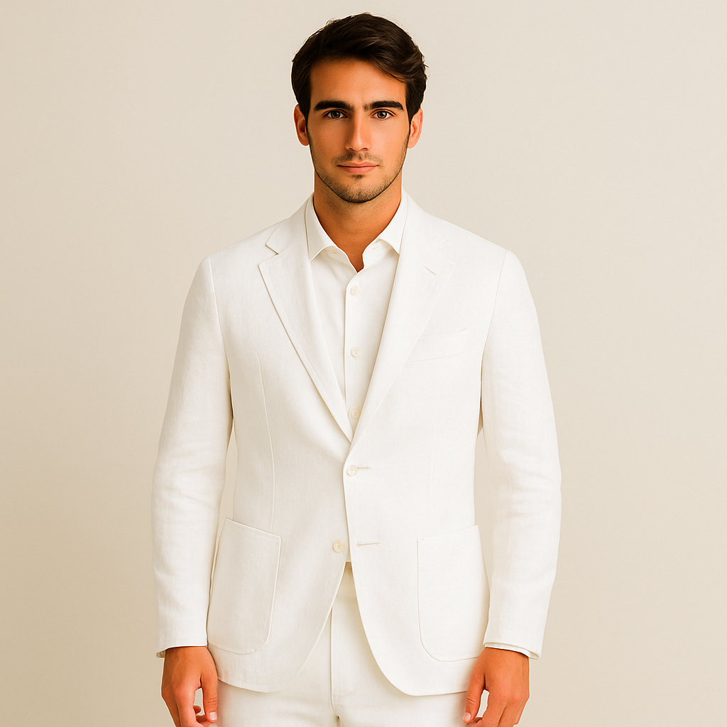 The Miami Linen Summer Blazer - Wedding Guest Men - Formal Occasions