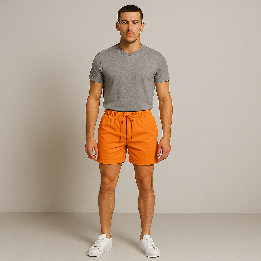 The Marston Swim Shorts with Drawstring for Men