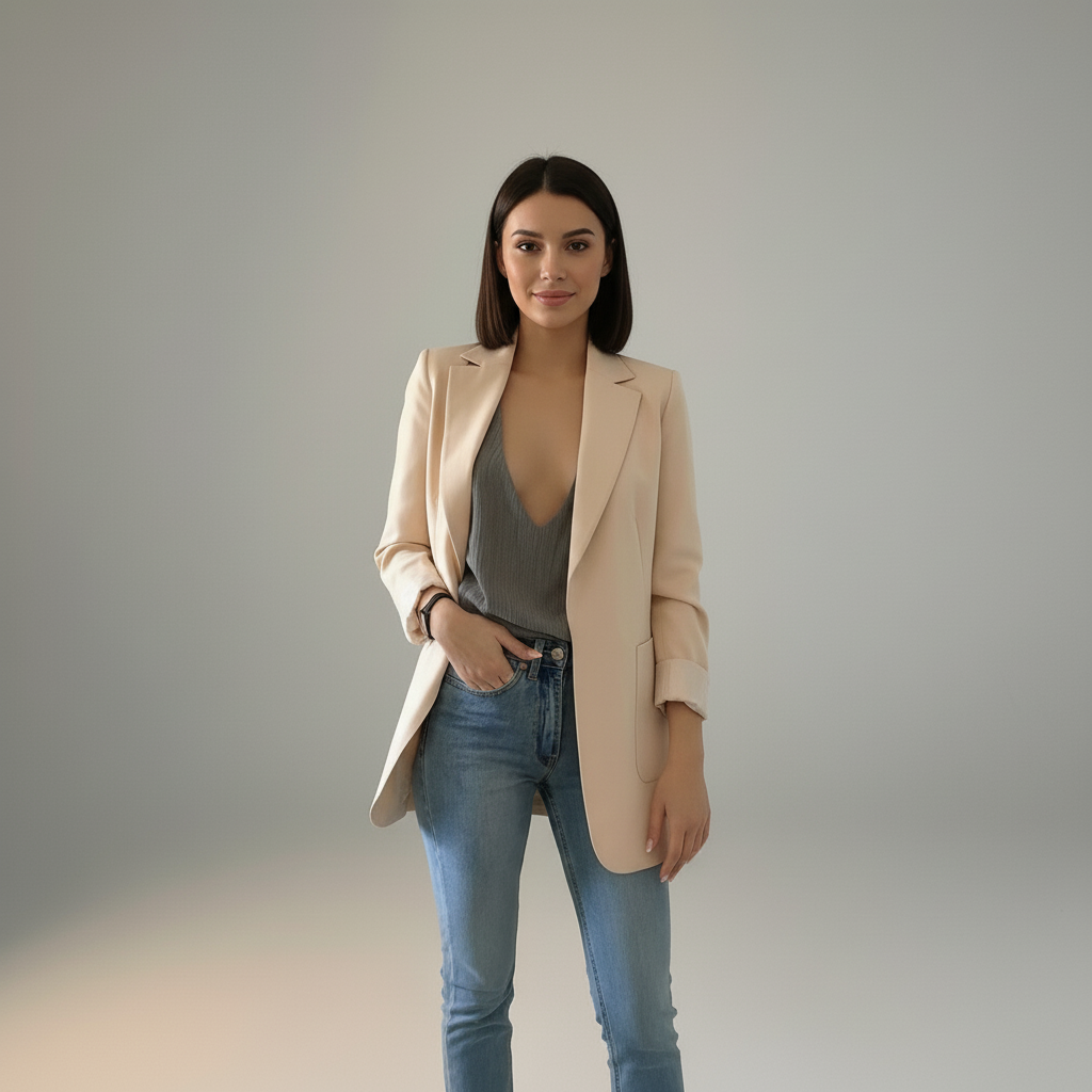 Women's Smart Blazer for Meetings
