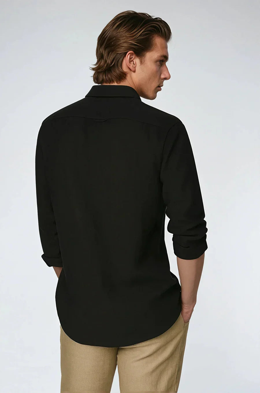 The Matera Men's Premium Linen Button Up Shirt