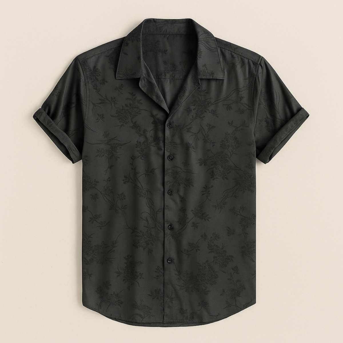 The Hawthorn Satin Shirt for Men