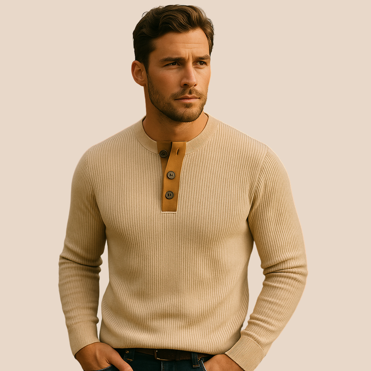 The Cirencester Quarter Zip Sweater for Men