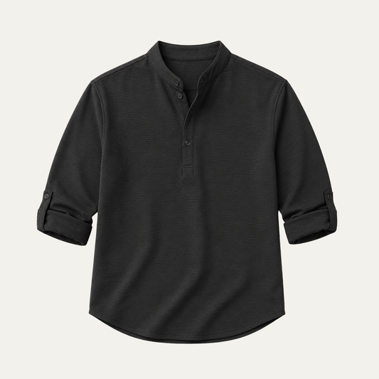 The Malcesine Men's Half Sleeve Collar Polo Shirt