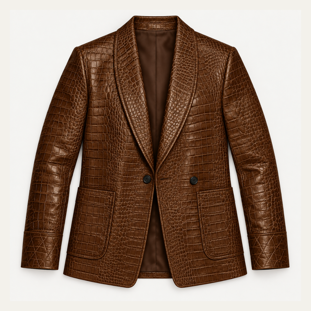 The Calistoga Men’s Slim Fit Embossed Blazer Jacket