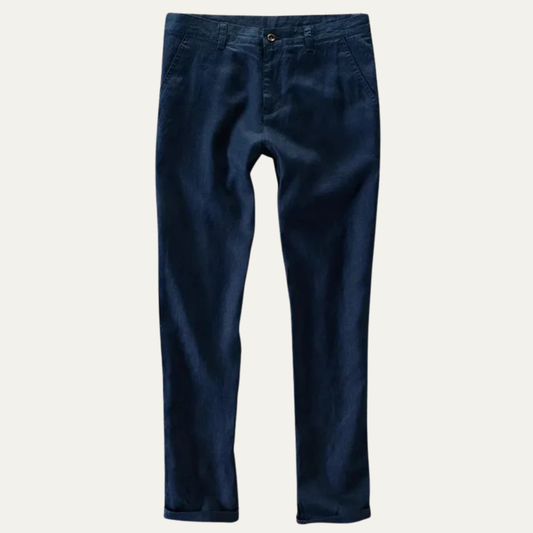 The Scottsdale Men's Relaxed Fit Linen Trousers