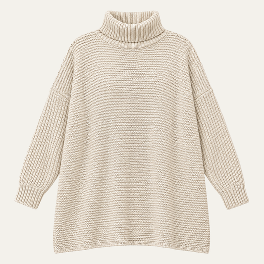 Women’s Oversized Turtleneck Sweater Dress