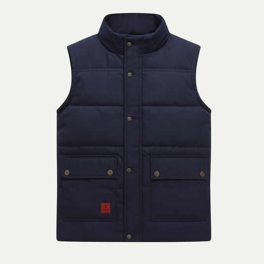 The Aspen Men's Warm Modern Fleece Lined Vest