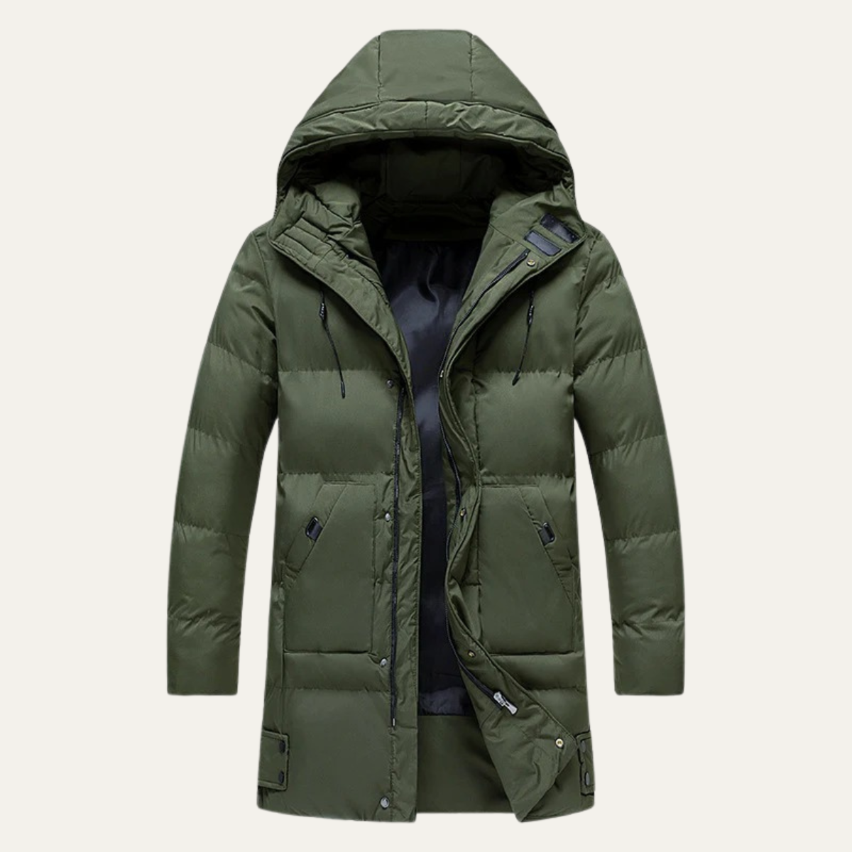 The Radcliffe Men’s Long Winter Parka Warm Hooded Down Jacket