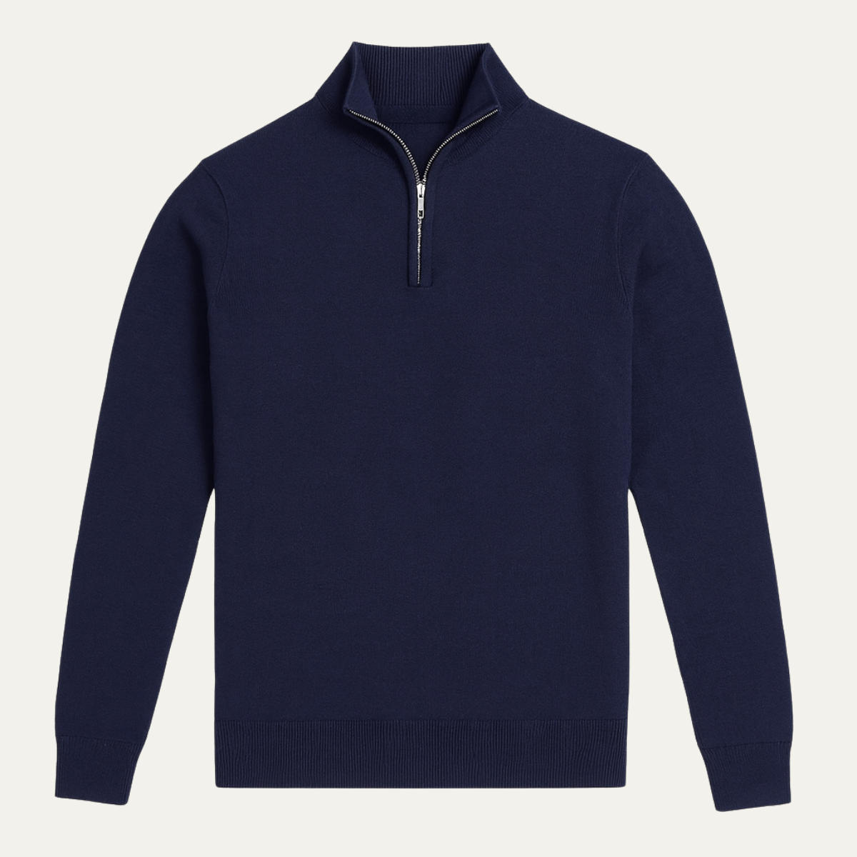 The Pescara Men’s  Smart Casual  Quarter Zip Sweater