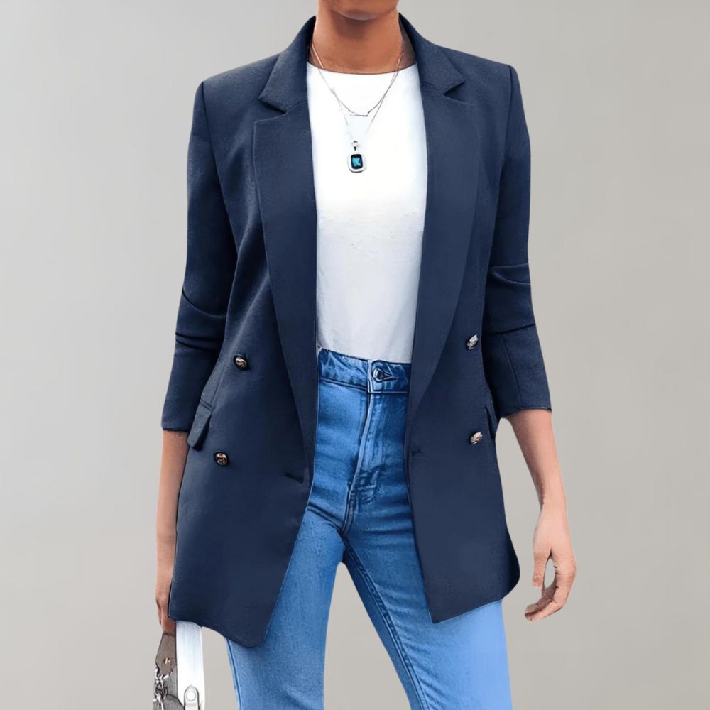 Women's Everyday Blazer with Two Buttons