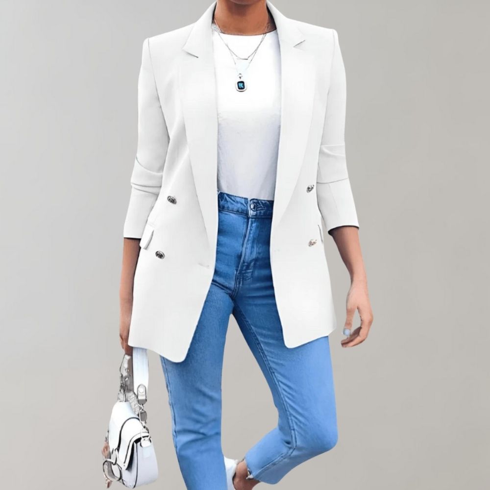 Women's Longer Line Blazer Jacket
