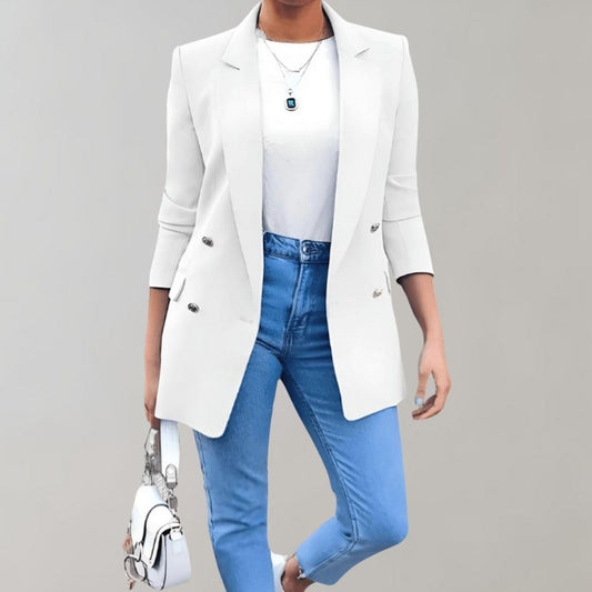 Women's Longer Line Blazer Jacket