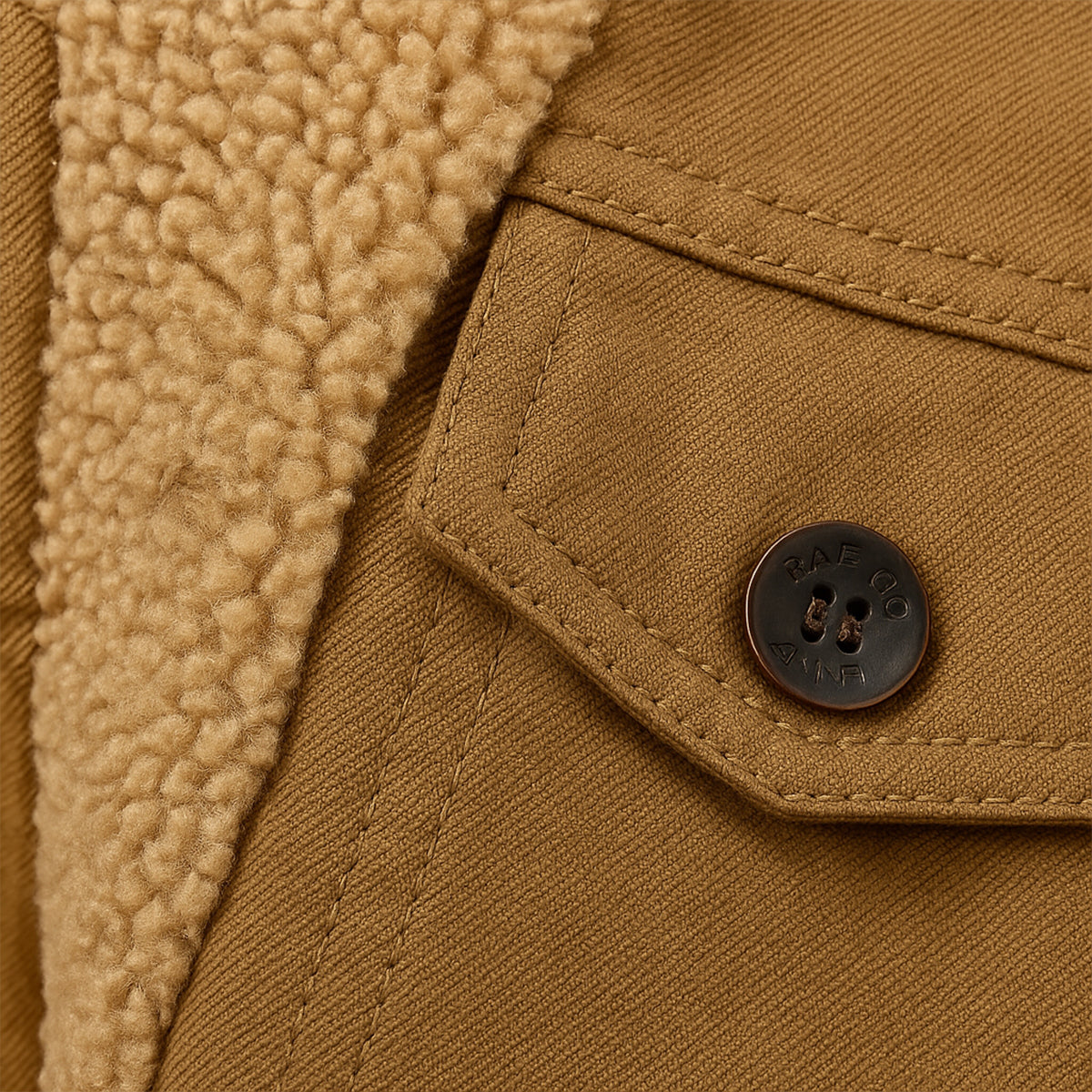 The York Warm Fleece Lined Winter Coat for Men