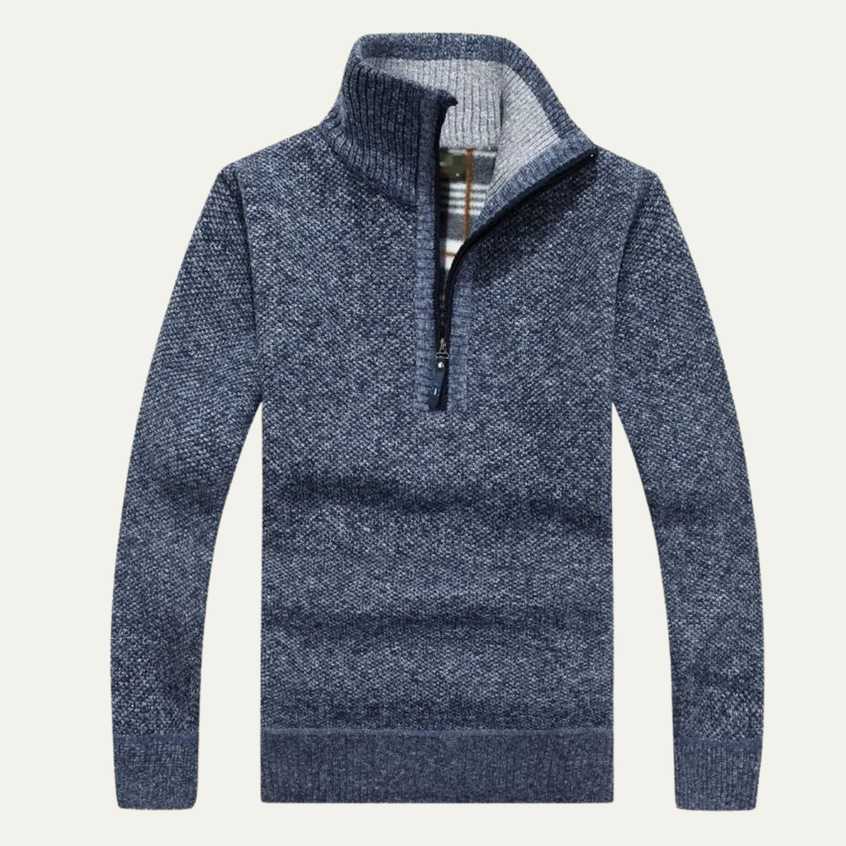 The Palm Springs Men’s Half Zip Mock Neck Knit Sweater