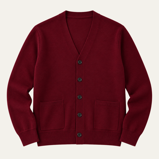 The Scottsdale Men’s Button Up V Neck Knit Cardigan