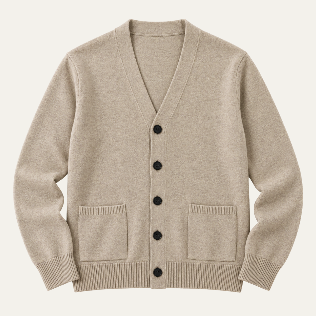 The Coronado Men’s Button Neck  Henley Knit Sweater