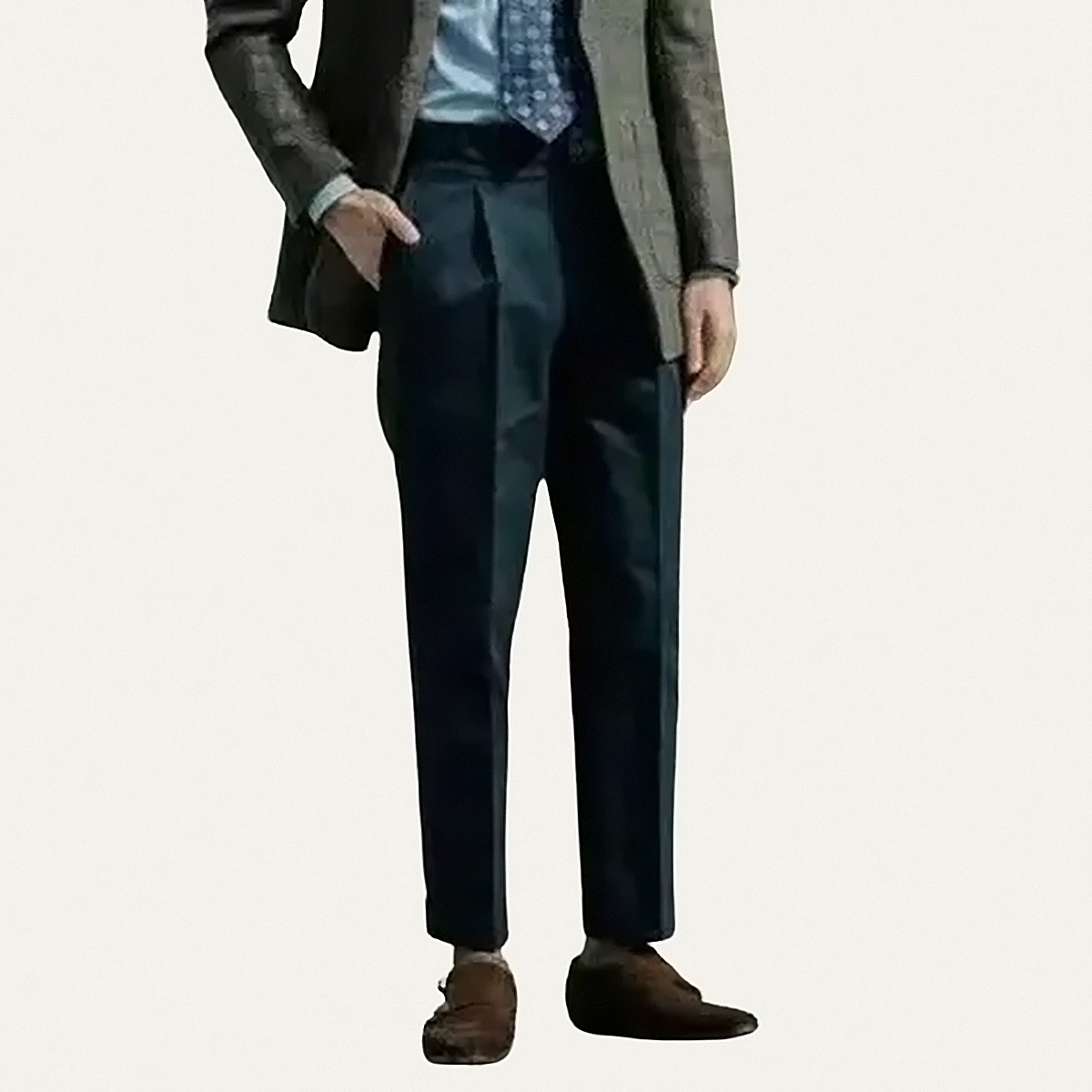 The Sirmione Men’s Casual Business Loose Fit Trousers