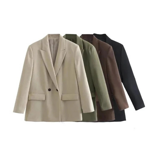 Women's Long Oversized Blazer Coat