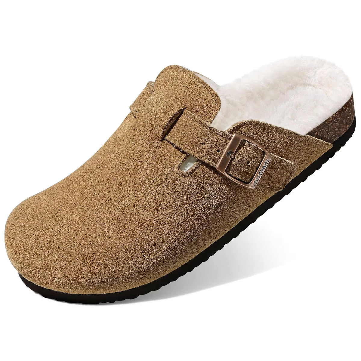 The Monterey Men's Fleece Lined Adjustable Buckle Winter Clogs