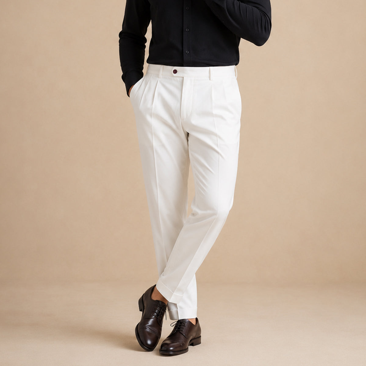 The Desenzano Men’s Classic Fit Formal Dress Pants