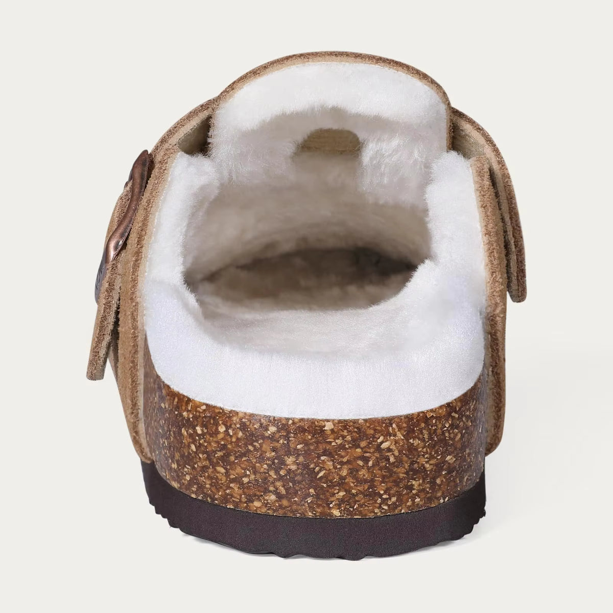 The Monterey Men's Fleece Lined Adjustable Buckle Winter Clogs