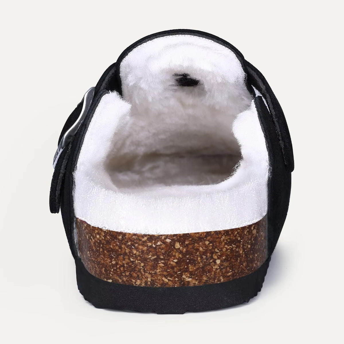 The Monterey Men's Fleece Lined Adjustable Buckle Winter Clogs