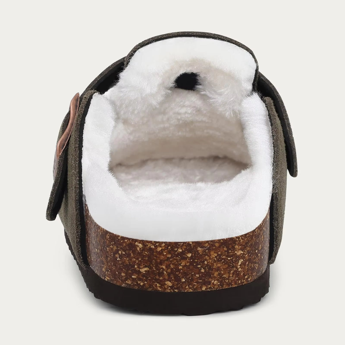 The Monterey Men's Fleece Lined Adjustable Buckle Winter Clogs