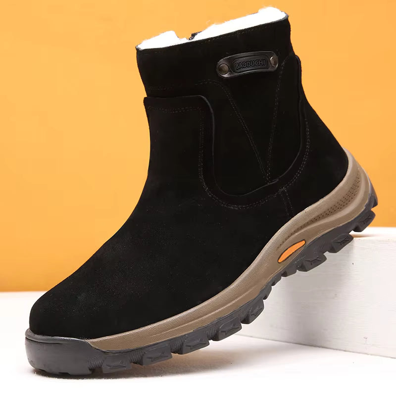The Kentfield Men’s Shearling Lined Non Slip Winter Boots