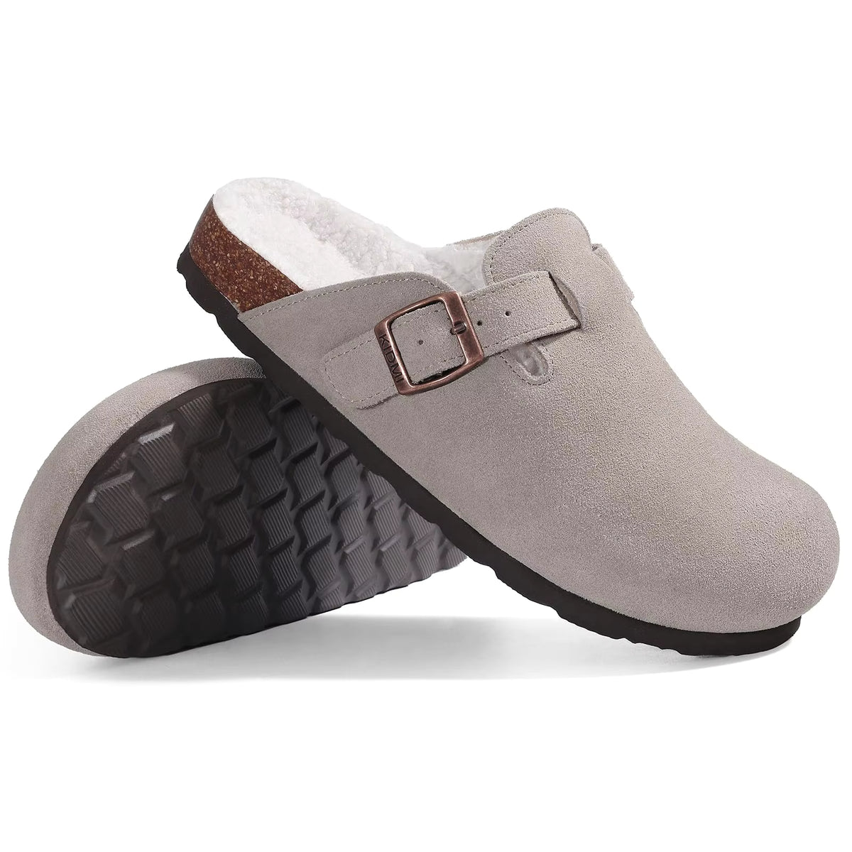 The Monterey Men's Fleece Lined Adjustable Buckle Winter Clogs