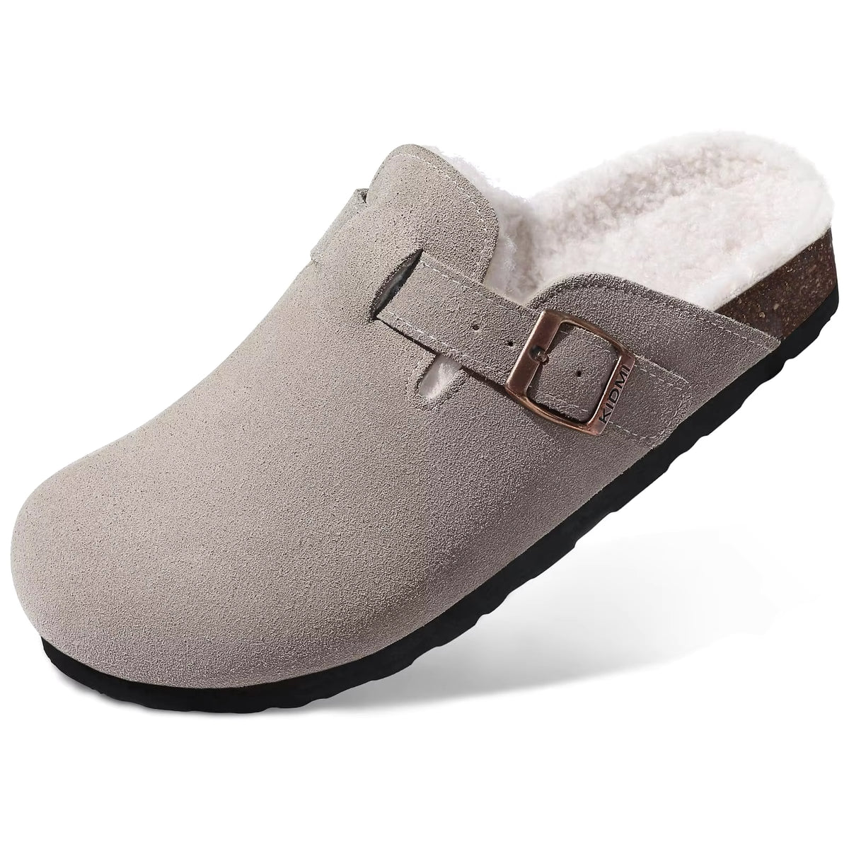 The Monterey Men's Fleece Lined Adjustable Buckle Winter Clogs
