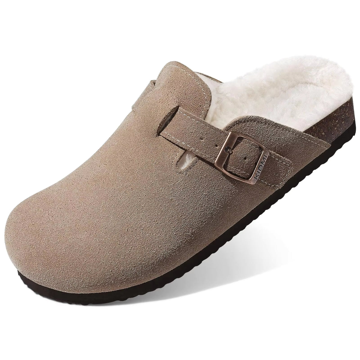 The Monterey Men's Fleece Lined Adjustable Buckle Winter Clogs