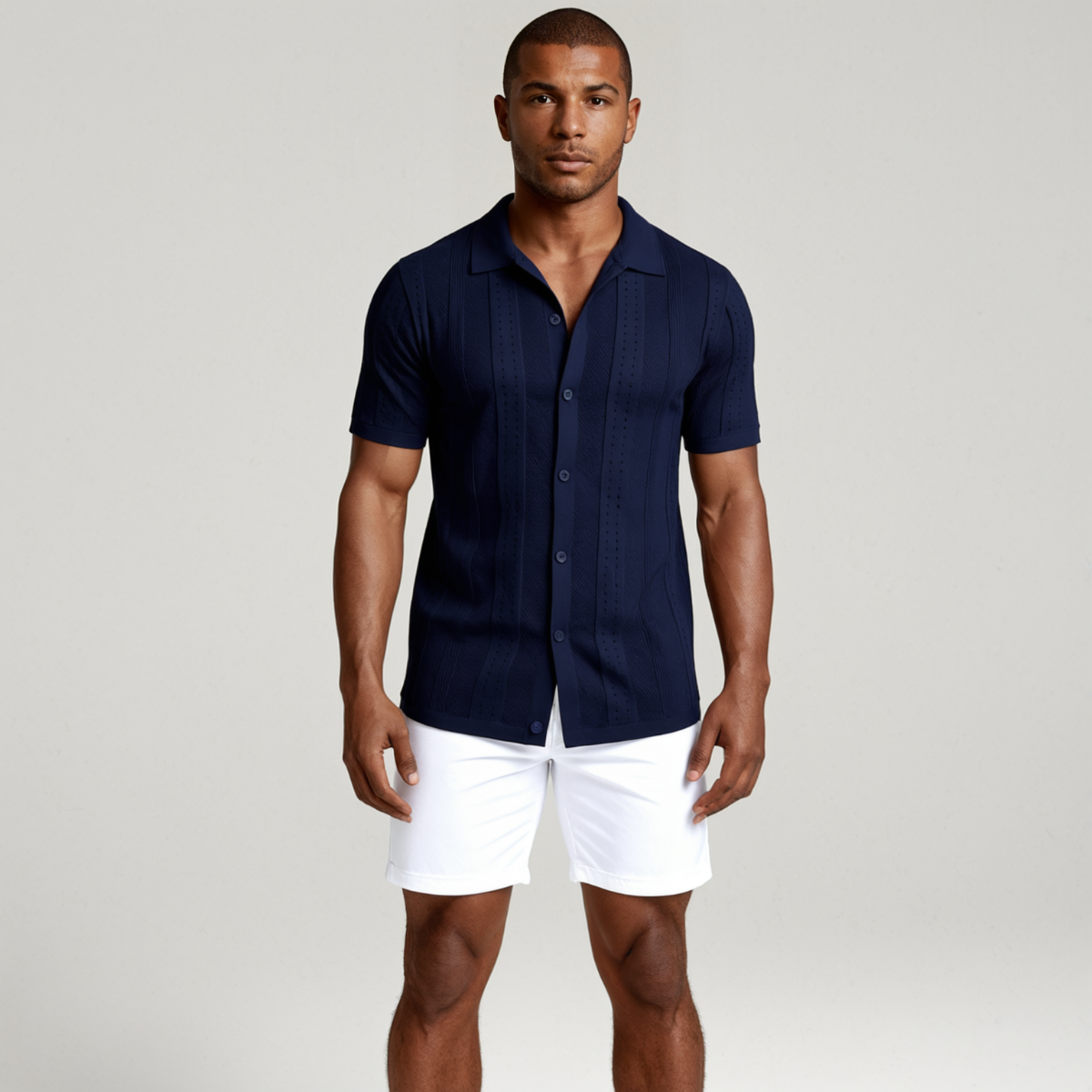 The Amalfi Men’s Button Down Shirt – Casual Summer Shirt