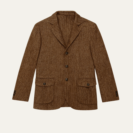 The Dolomiti Men's TweedSingle Breasted Business - Wedding Guest - Blazer Suit