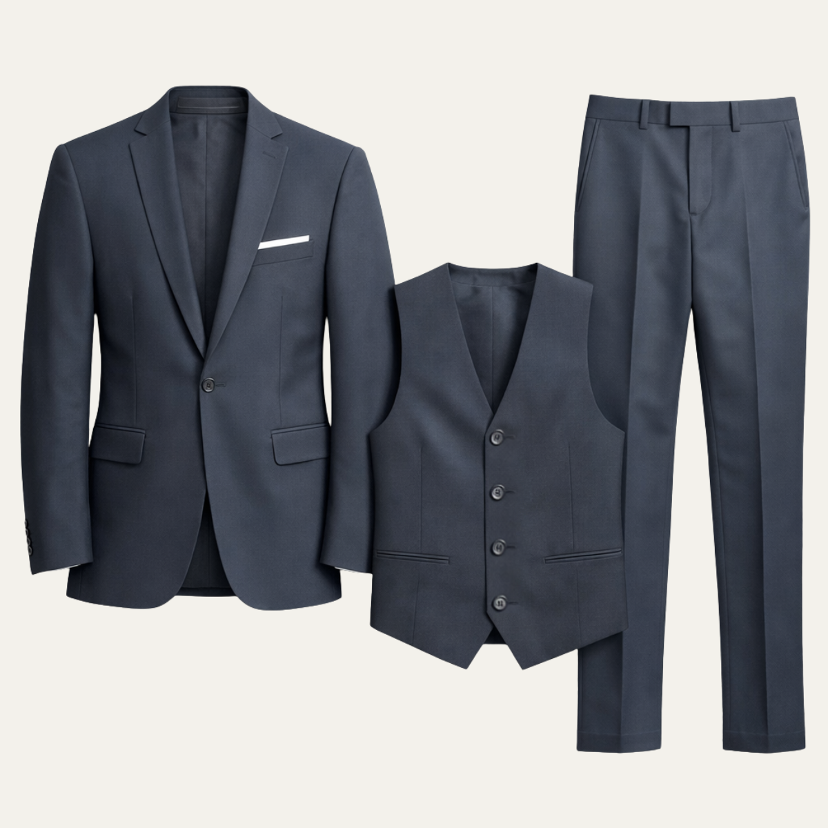 The Northwood Men’s Premium Three Piece Formal Business Suit