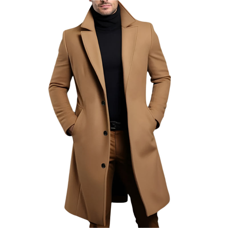 The Langley Mid Length Coat for Men